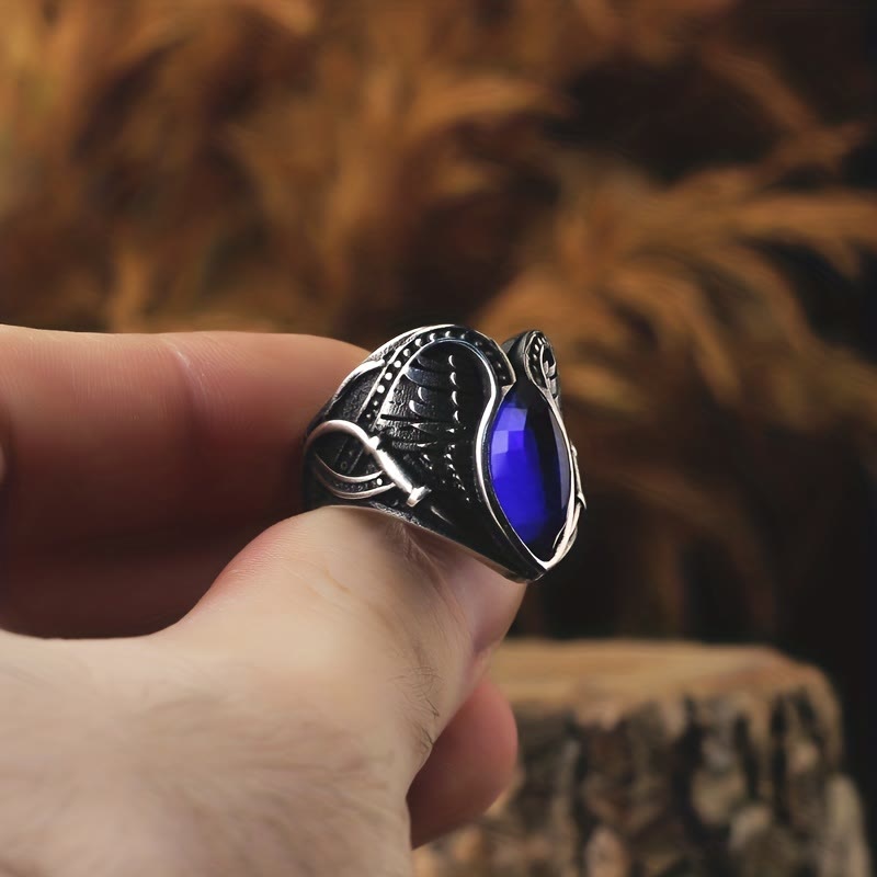 Creative Trendy Warrior Wing Ring
