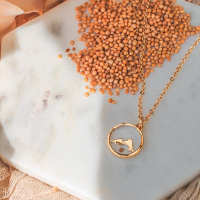 Mountain Mustard Seed Necklace