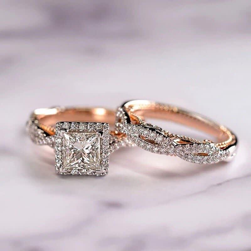 FREE Today: Prince Rose Couple Ring Set