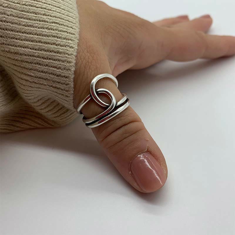 Unique Dainty Adjustable Weaved Ring