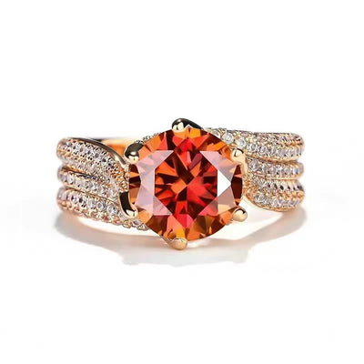 Limited Sale - "Rose Love" - 3 Carat Ruby Ring