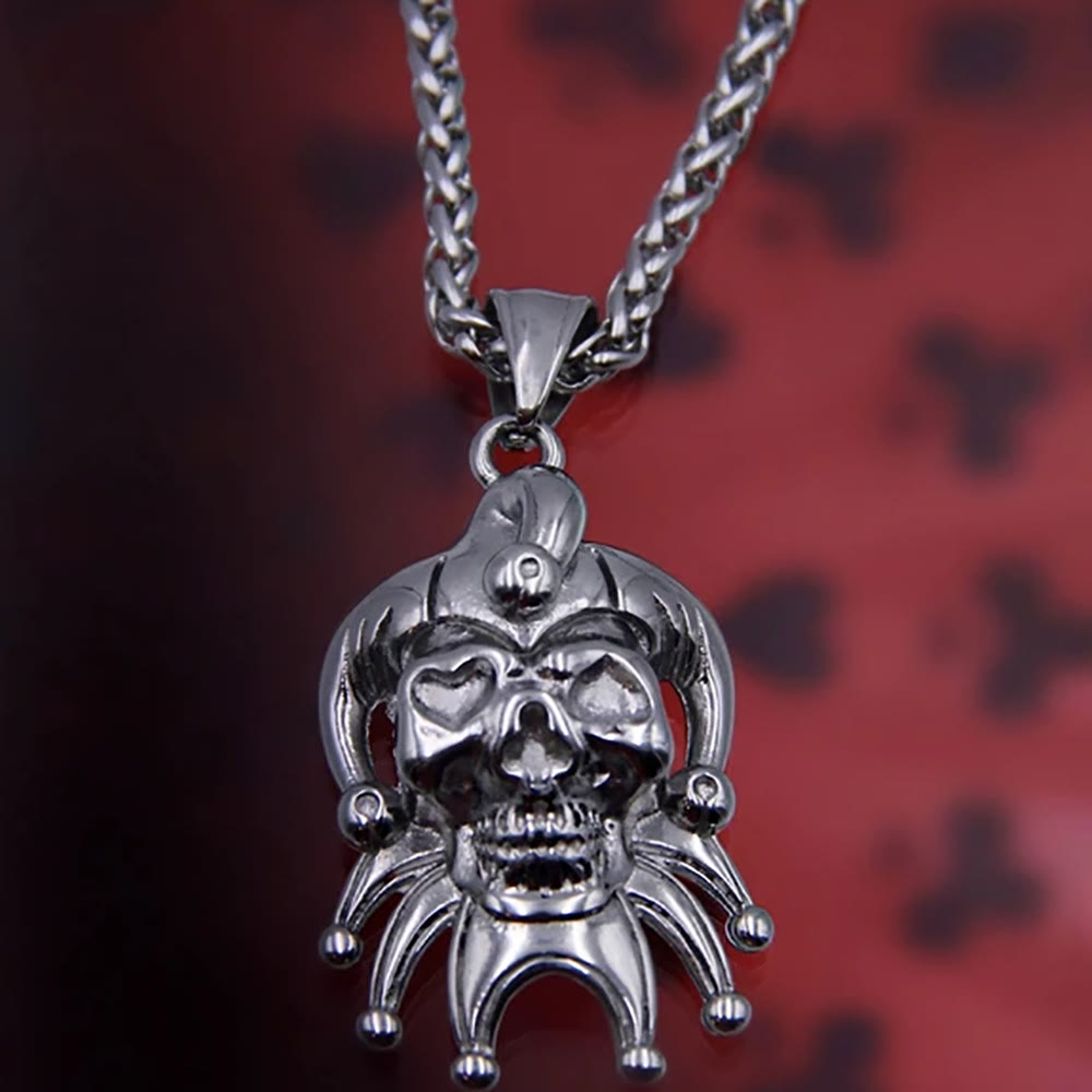 Personality Elements Hip Hop Skull Necklace