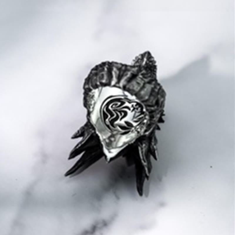 FREE Today: Vintage Steel Dragon Men's Open Ring