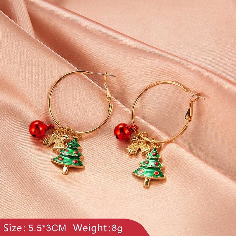 Creative Christmas Atmosphere Earrings