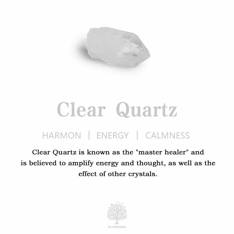 Olivenorma Square Clear Quartz Vintage Ring