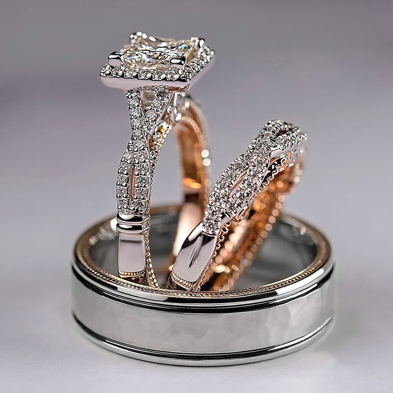 FREE Today: Prince Rose Couple Ring Set