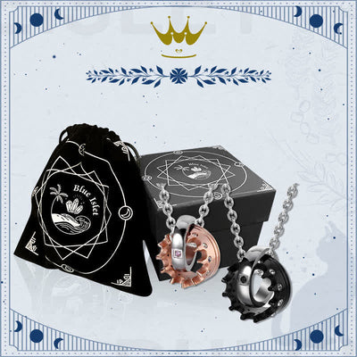 Limited Sale - "His Queen, Her King" Couple Necklace - Show Your Love