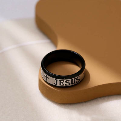 Limited Sale - "Pure Faith" Gold Jesus Ring