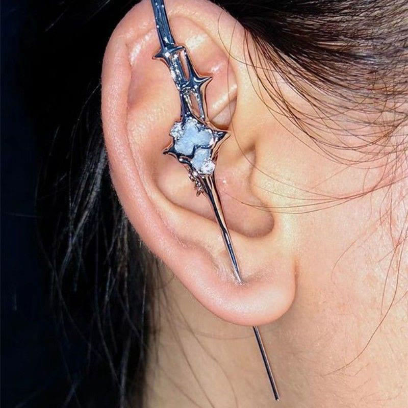 FREE Today: MYTH OF THE MOON Ear Hook Needle Piercing Earring