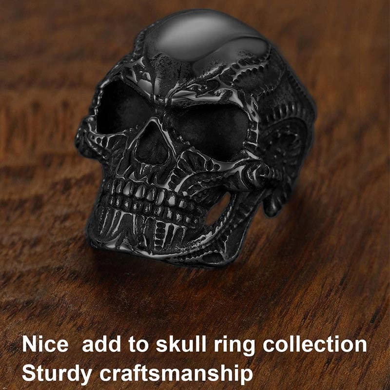 Gothic Stainless Steel Special Skull Ring