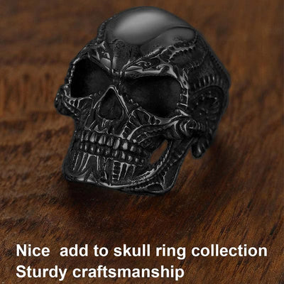 Gothic Stainless Steel Special Skull Ring