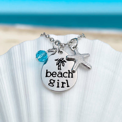 "Seaside Bliss" Beach Girl Necklace