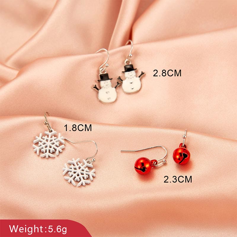 Creative Christmas Atmosphere Earrings