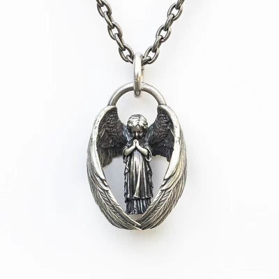 FREE Today: Guardian Angel - Seraphim Angel Wings Necklace