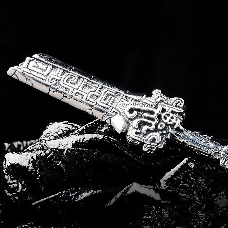 FREE Today: Ancient Sword Retro Domineering Necklace