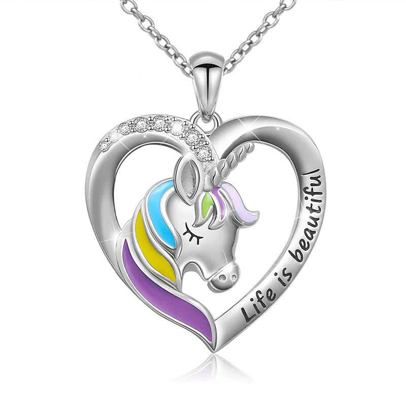 FREE Today: "You Are Magical" - Unicorn Princess Earrings and Necklace