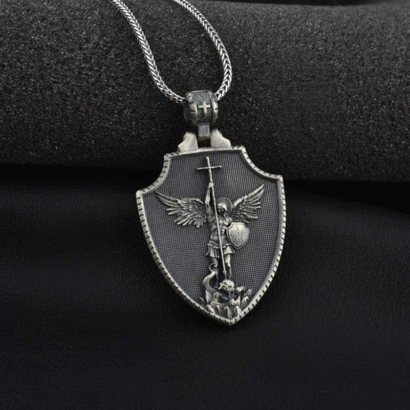 Mariners and Military Micharl's Archangel Necklace