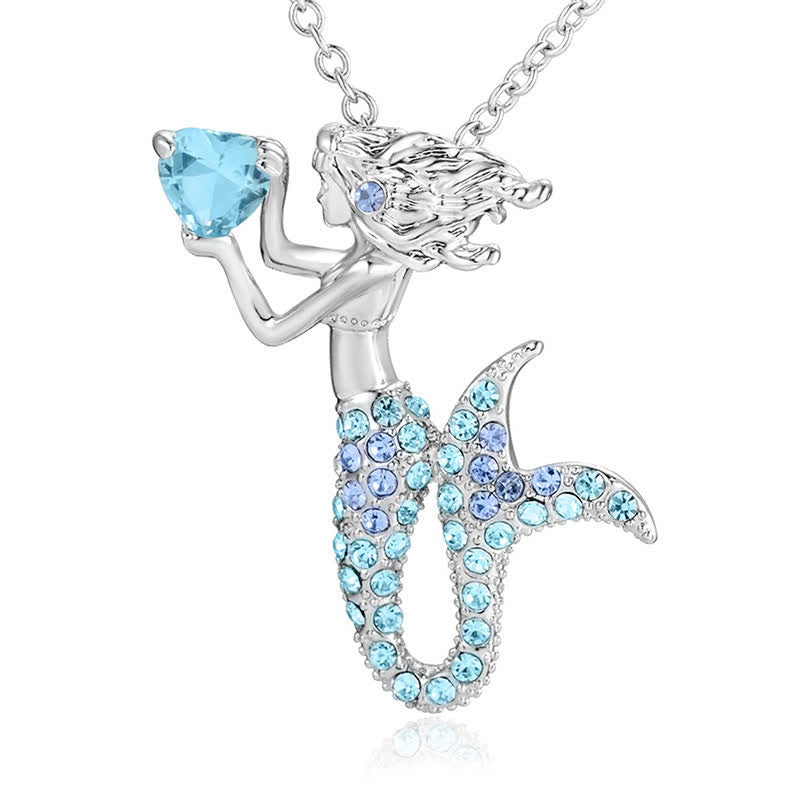 Fairytale Little Mermaid Tail Necklace