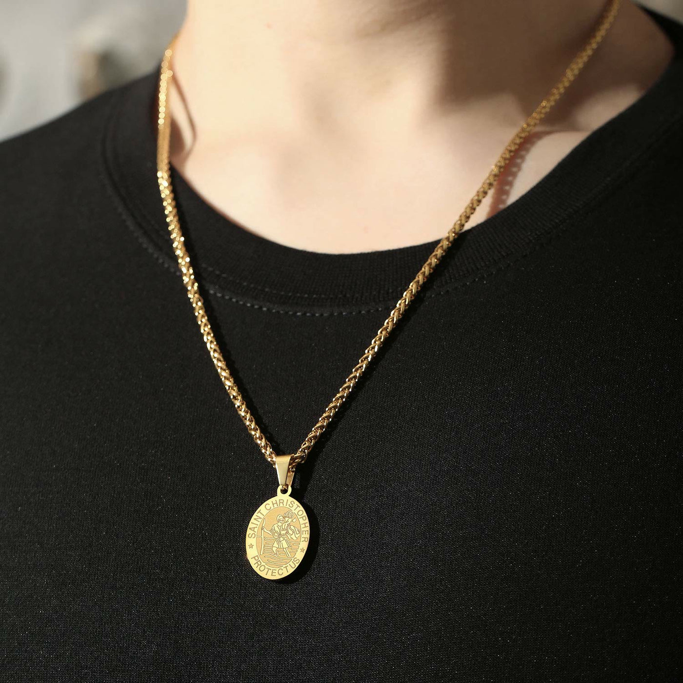 Saint Christopher Protectus Necklace