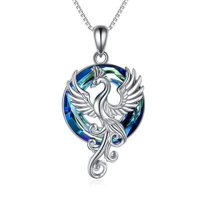 Phoenix Rising From The Ashes Necklace