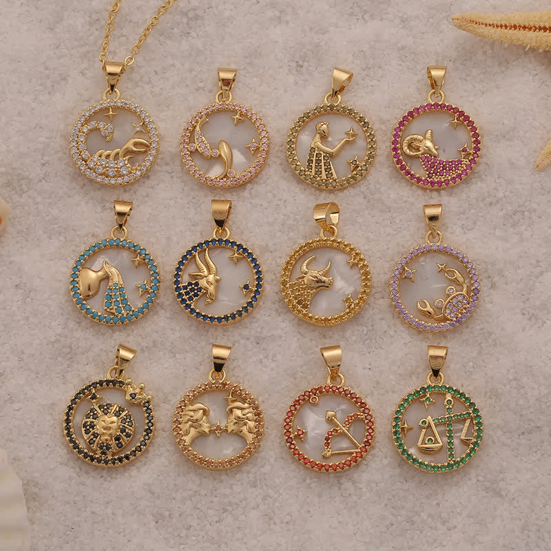 Women's 12 Constellation Dream Necklace