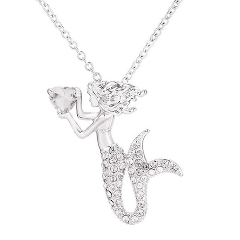 Fairytale Little Mermaid Tail Necklace