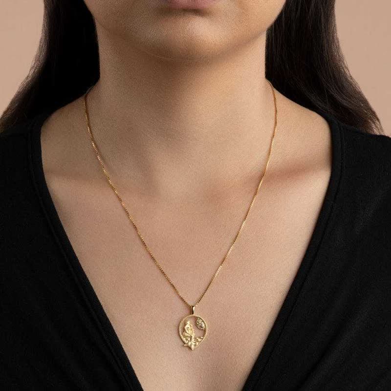 Women's Norse Athena Nymph Elf Necklace