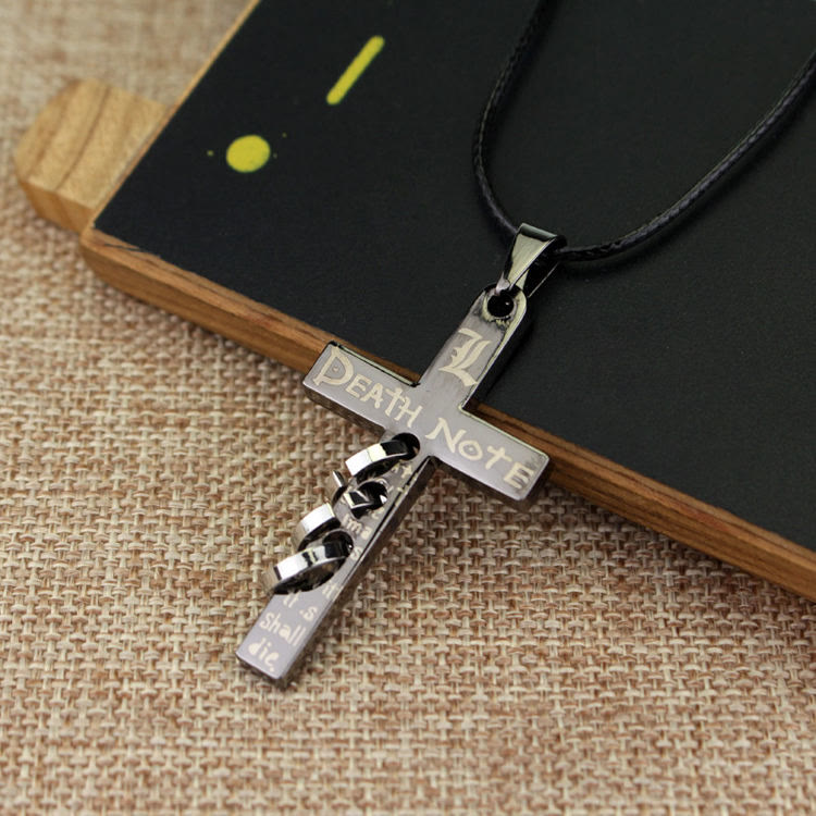 Death Note Cross Necklace