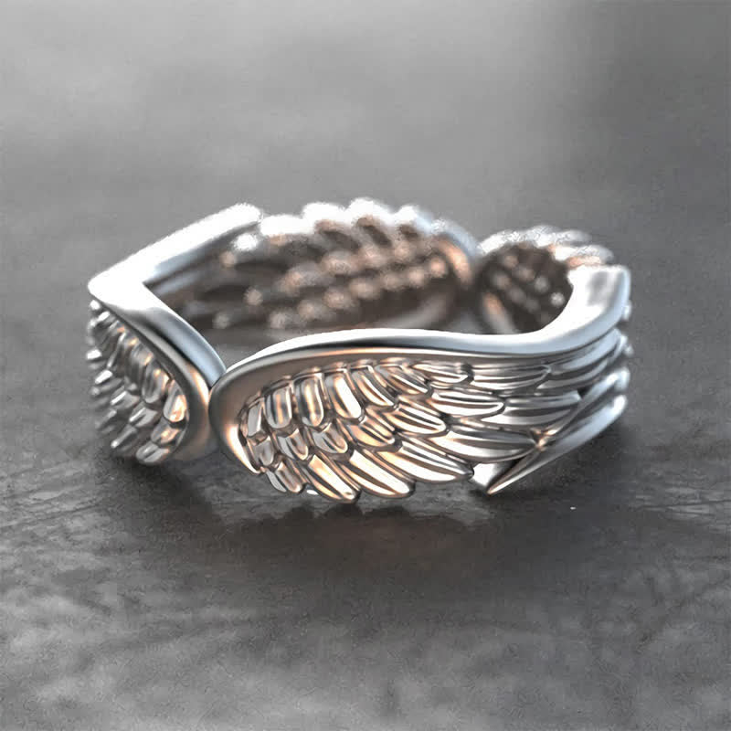 Charm Angel Wing Plumage Ring