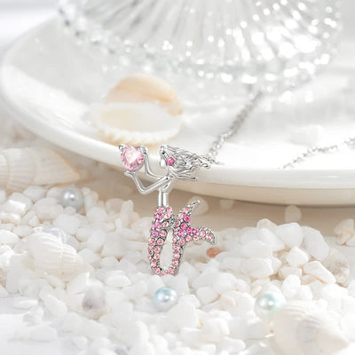 Fairytale Little Mermaid Tail Necklace