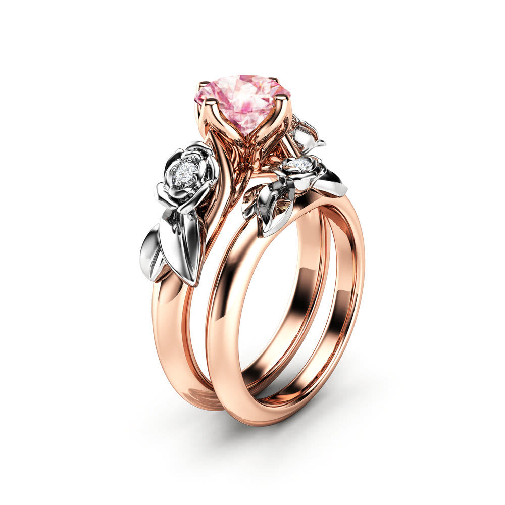 Eternal Rose - Pink Zircon Ring