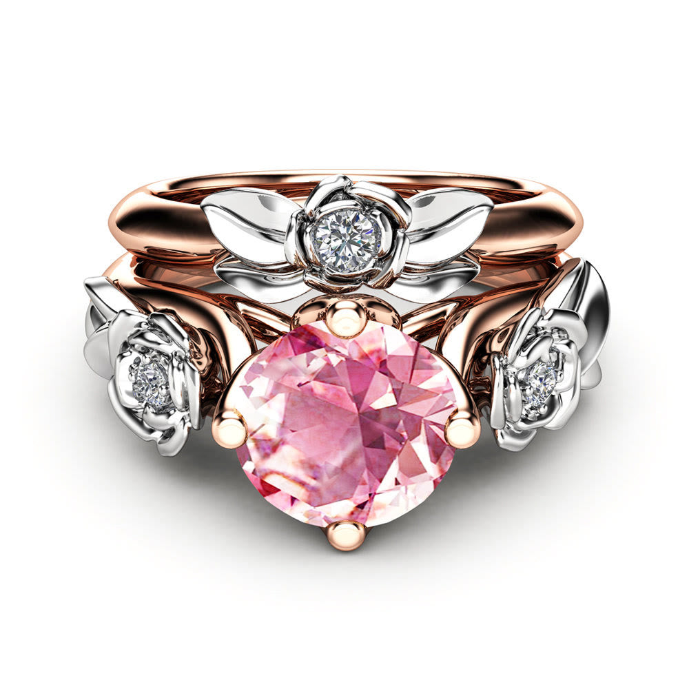 Eternal Rose - Pink Zircon Ring