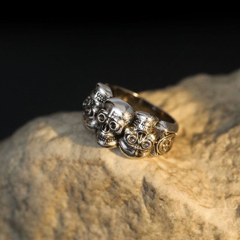 Vintage Skull Men's Ring