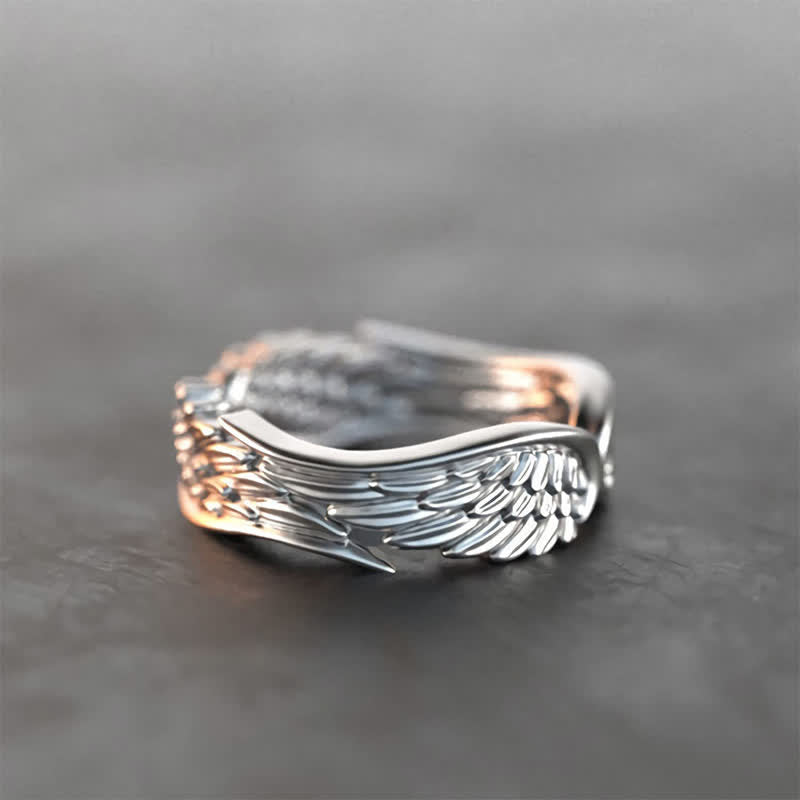 Charm Angel Wing Plumage Ring