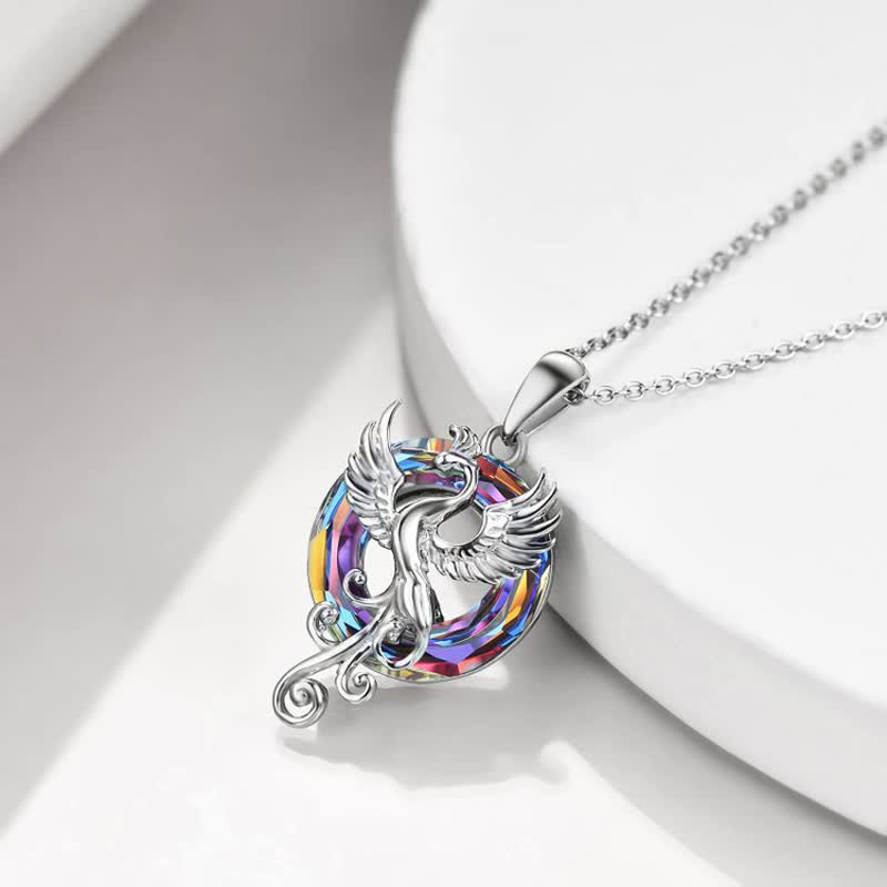 Phoenix Rising From The Ashes Necklace