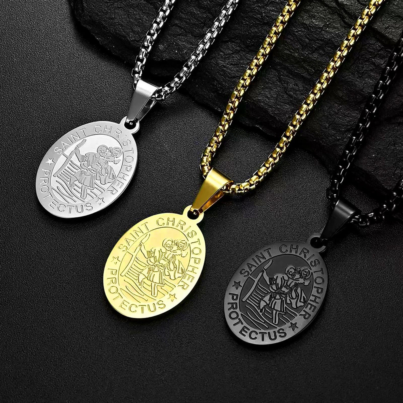 Saint Christopher Protectus Necklace