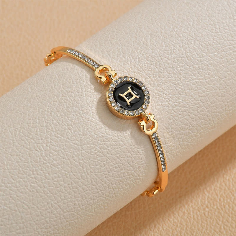 Women's Gold Constellation Sign Bracelet