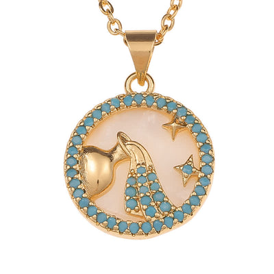 Women's 12 Constellation Dream Necklace